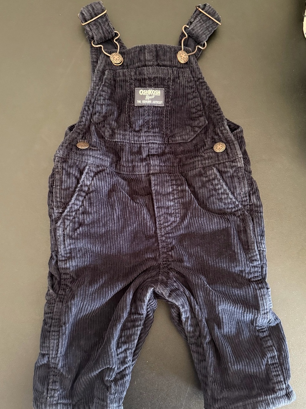 OshKosh B'gosh Dark Navy Corduroy Overalls